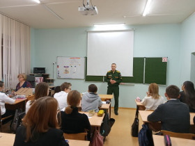 В школе прошли профориентационные встречи с представителями ВУЗов и колледжей.