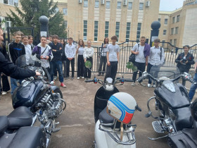 Учащиеся школы приняли участие в «Месячнике безопасности».